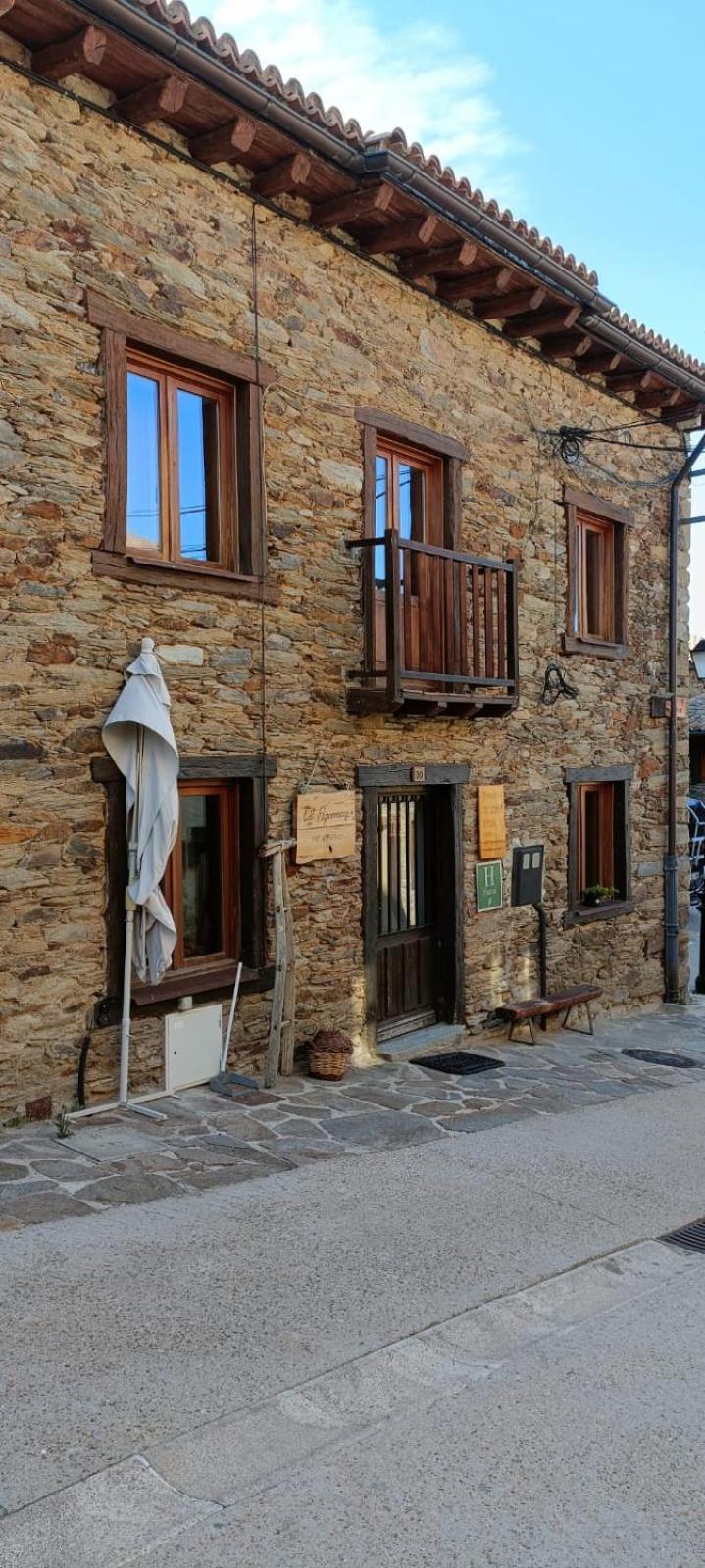Hotel Papamoscas La Hiruela Exteriér fotografie